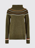 Dubarry Riverdale Knitted Sweater - Dusky Green