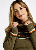 Dubarry Riverdale Knitted Sweater - Dusky Green