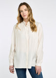 Dubarry Iris Women's ruffle trim blouse - Ivory