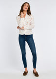 Dubarry Fuchsia Women's Printed Long-Sleeve Shirt - White