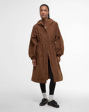 Barbour Sidney Waterproof Parka - Vicuna/Hessian Tartan