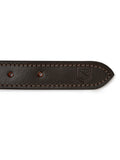 Dubarry Axel Padded Leather dog collar - Mahogany