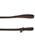 Dubarry Riley Leather slip lead - Mahogany