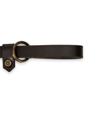 Dubarry Riley Leather slip lead - Mahogany