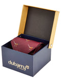 Dubarry Madden Mens Silk Tie - Merlot