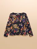 Joules Printed Harbour - Navy Bird