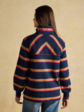 Joules Burnham - Navy Tan Stripe
