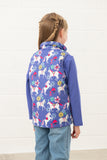 Lighthouse Alex Girls Gilet - Horse Print