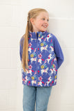 Lighthouse Alex Girls Gilet - Horse Print