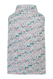Lighthouse Amber Reversible Gilet - Teal Floral