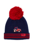 Lighthouse Bobbie Hat - Red Tractor & Stripes