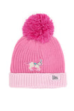 Lighthouse Bobbie Hat - Pink & Horse