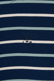 Lighthouse Ladies Causeway II Top - Navy Cream/Sage Str