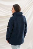 Lighthouse Ladies Coast Half Zip Fleece - Navy