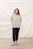Lighthouse Ladies Cobh Full Zip Fleece - Irish Cream