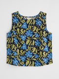 Seasalt Colour Study Top - Leafy Floral Maritime