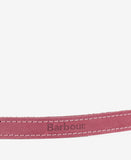 Barbour Leather Dog Collar - Pink