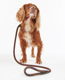 Barbour Tartan Trimmed Slip Dog Lead - Classic Tartan