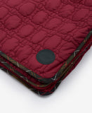 Barbour Dog Bone Quilted Blanket - Cranberry