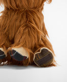 Barbour Dog Highland Cow Toy - Brown/Classic