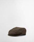 Barbour Dog Wax Flat Cap - Olive