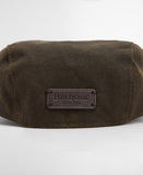 Barbour Dog Wax Flat Cap - Olive