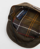 Barbour Dog Wax Flat Cap - Olive