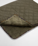 Barbour Dog Quilt & Fleece Blanket - Olive