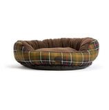 Barbour Dog Snuggle Bed 30' Classic Tartan
