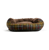Barbour Dog Snuggle Bed 35' Classic Tartan