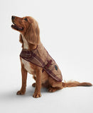 Barbour Tartan Dog Coat - Muted Cabernet