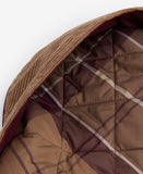 Barbour Tartan Dog Coat - Muted Cabernet