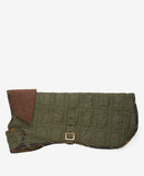 Barbour Dog Bone Quilted Dog Coat - Dark Olive