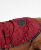 Barbour Dog Bone Quilted Dog Coat - Cranberry