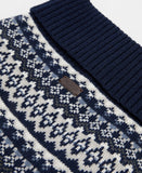 Barbour Marlow Fair Isle Dog Jumper - Navy