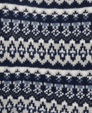 Barbour Marlow Fair Isle Dog Jumper - Navy