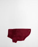 Barbour Brindle Fleece Dog Jumper - Red