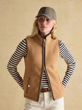 Joules Heritage Gilet - Tan Brown