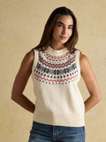 Joules Alba Tank - Cream