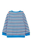 Lighthouse Boys Finn Sweat - Blue Red Stripe