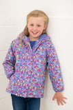 Lighthouse Freya Girls Coat - Abstract Print