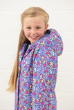 Lighthouse Freya Girls Coat - Abstract Print