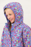 Lighthouse Freya Girls Coat - Abstract Print