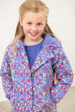 Lighthouse Freya Girls Coat - Abstract Print