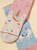 Joules Neat Feet - Pink Unicorn