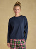 Joules Long Sleeve Jersey Top - Navy