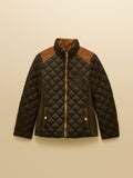 Joules Braemar Luxe Coat - Khaki Green