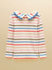 Joules Sophie Collared Top - Multi Stripe