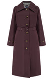 Lighthouse Harper Trench Coat - Damson