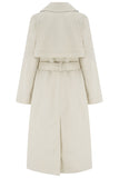 Lighthouse Harper Trench Coat - Stone